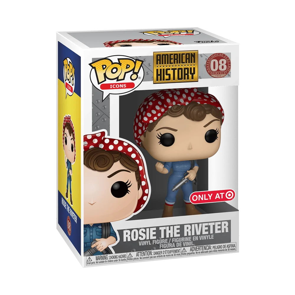 Funko POP! American History Icons: History - Rosie the Riveter 8 (Exclusive) *Na zamówienie