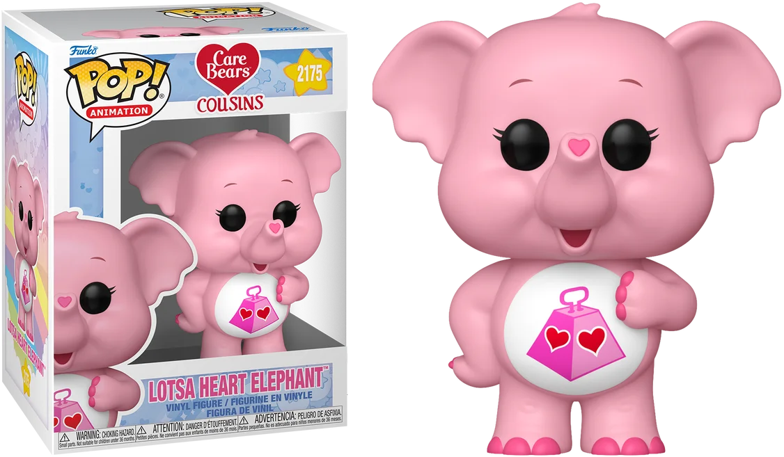 Figurka Funko POP! Care Bears Cousins - Lotsa Heart Elephant #2175