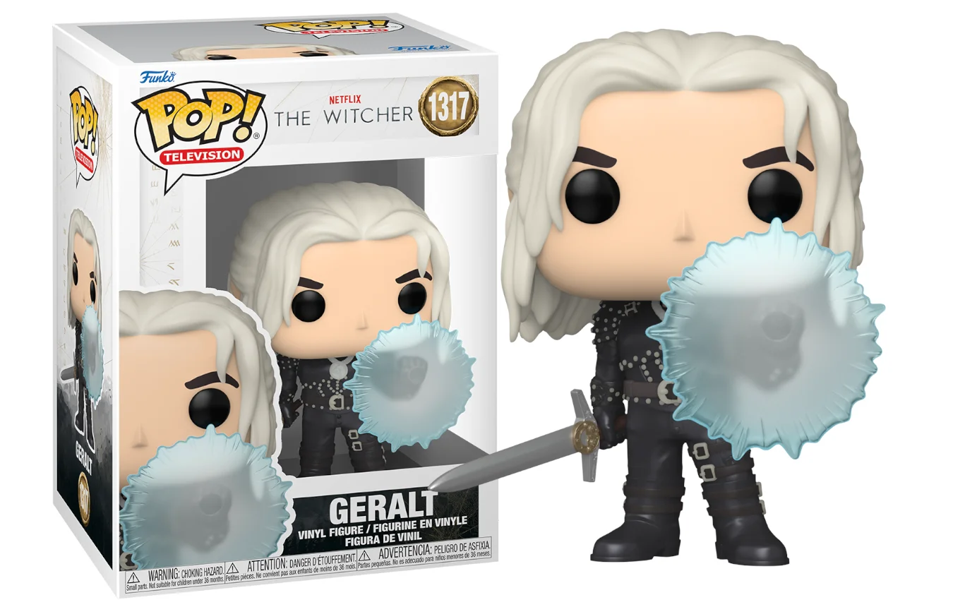 Funko POP Witcher S2- Geralt(shield) 1317