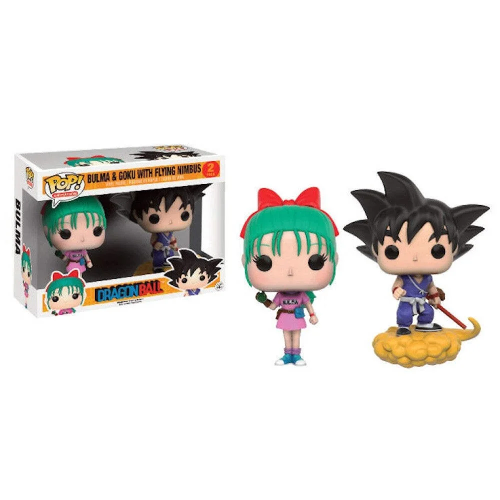 Funko POP! Dragon Ball Bulma & Goku with Flying Nimbus 2 Pack