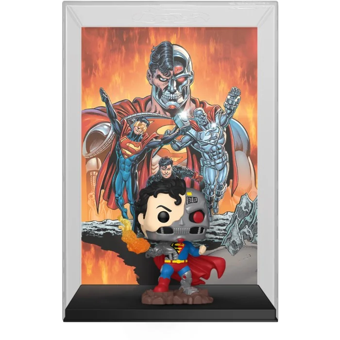 Funko POP! DC Comics: Reign of the Supermen - Cyborg Superman Pop! Comic Covers Figure