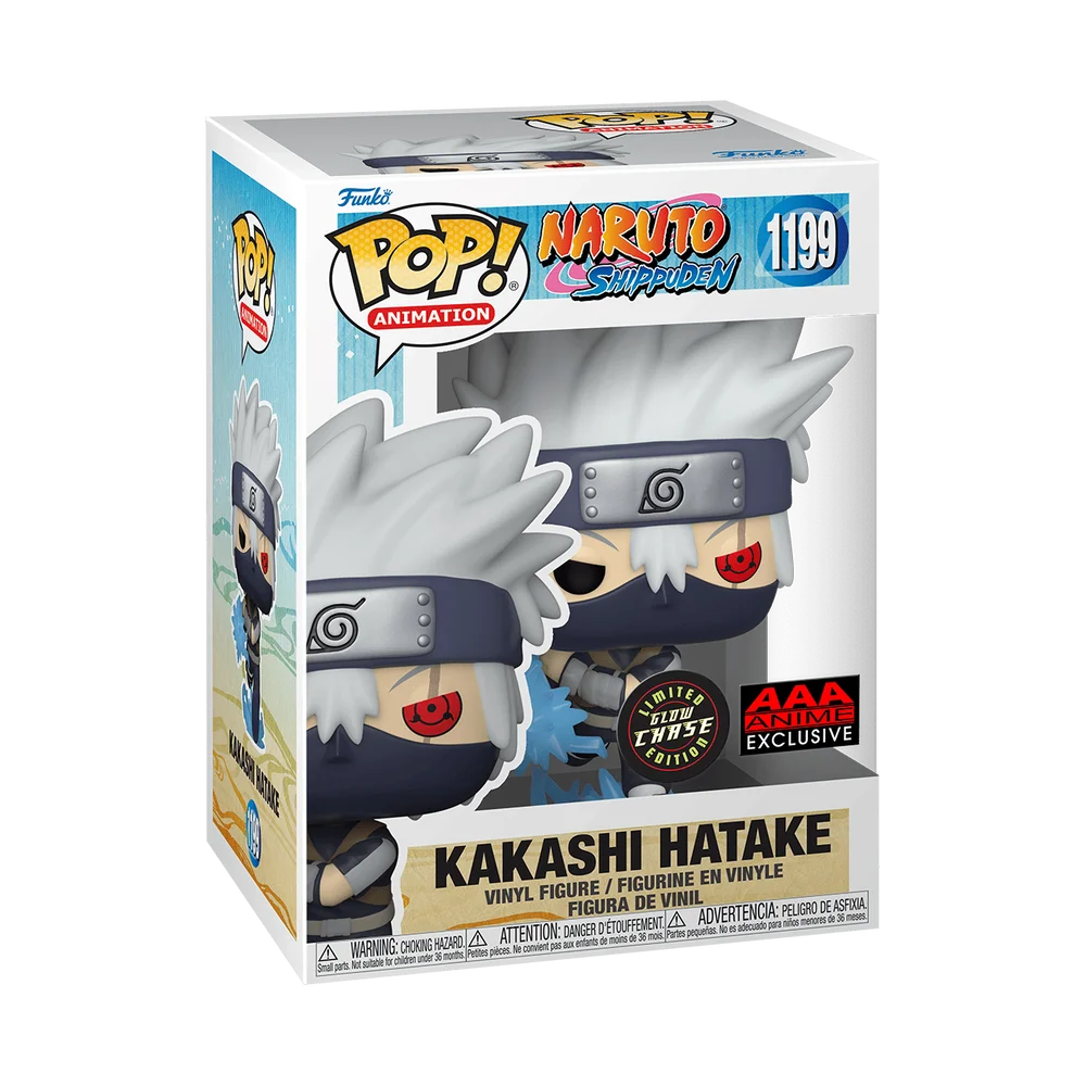 Funko POP! Naruto Kakashi Hatake (Chase) (Glows in the Dark) 1199 (Chase) *Na zamówienie