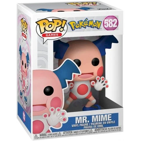 Figurka Funko POP Pokemon: Mr. Mime 582 (Lekko Uszkodzone Pudełko) – zdjęcie 2