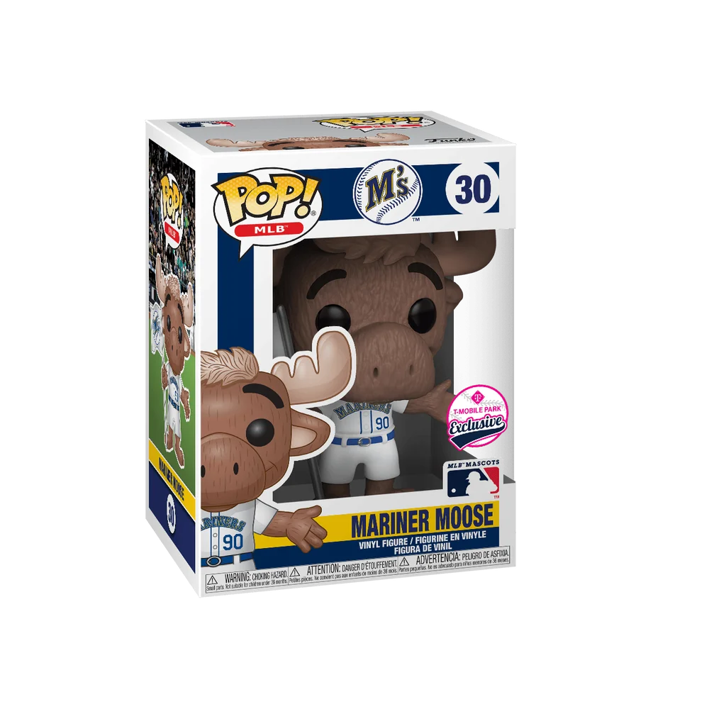 Funko POP! MLB MLB: Mariner Moose (1990 Home Uniform) 30 (Exclusive) *Na zamówienie