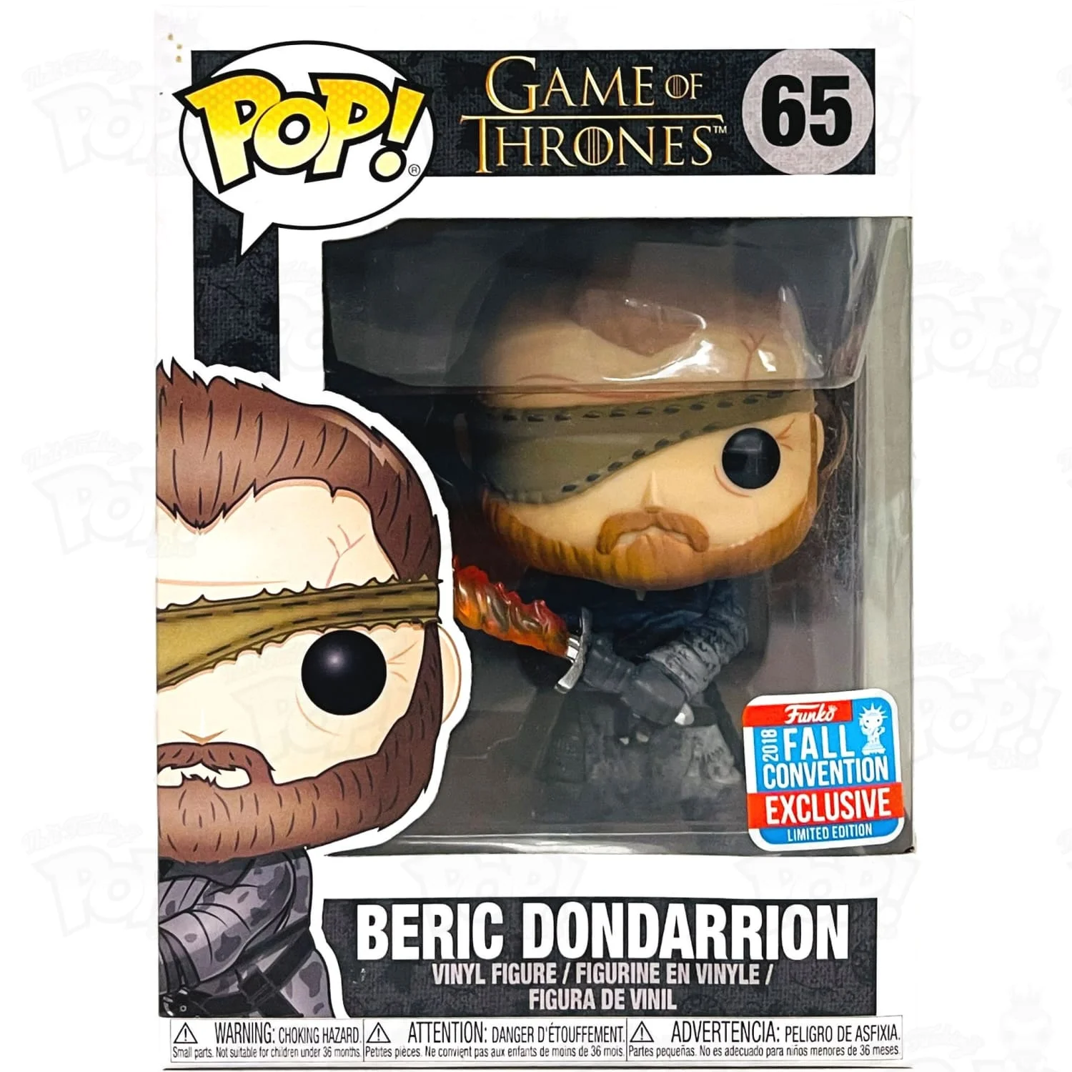 Figurka Funko POP! Game of Thrones Beric Dondarrion Special Edition #65