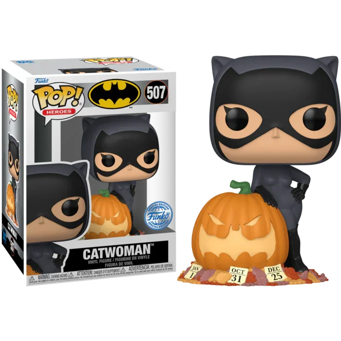 Figurka Funko Pop! Heroes DC: Batman - Catwoman with Pumpkin (Special Edition) #507
