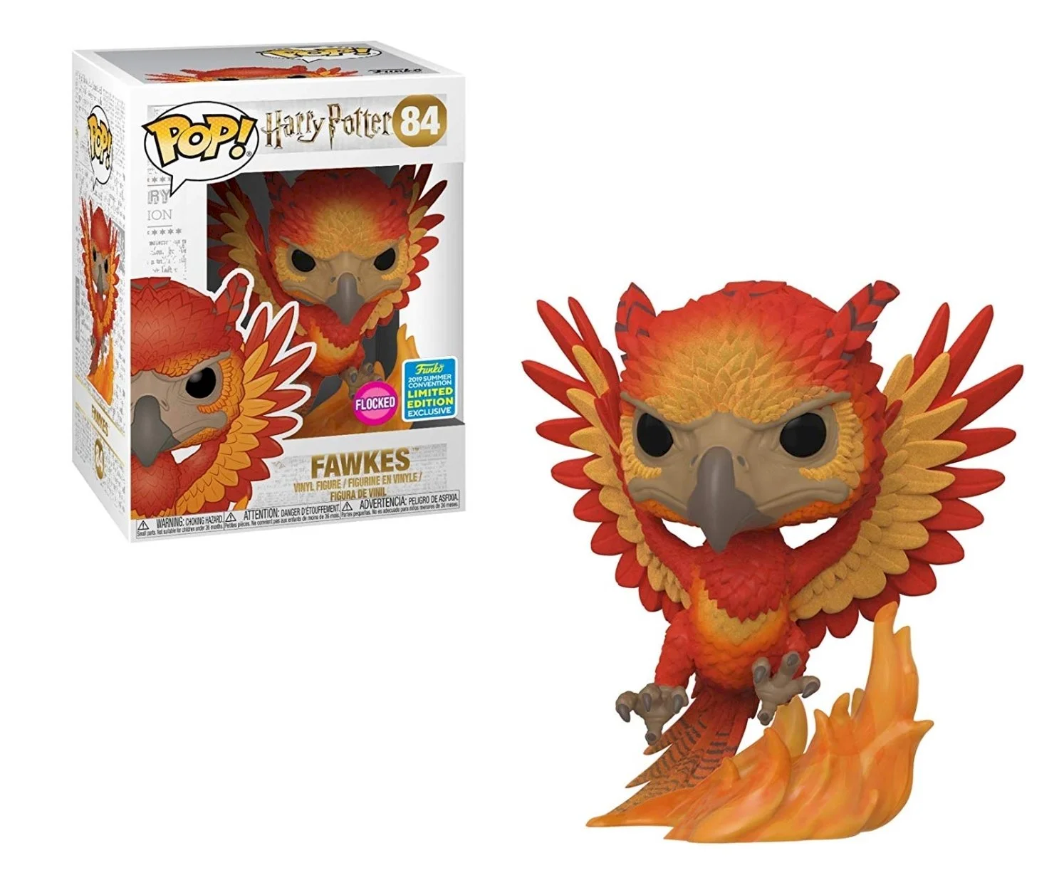 Figurka Harry Potter Funko POP Fawkes (Flocked) 84 2019 SDCC