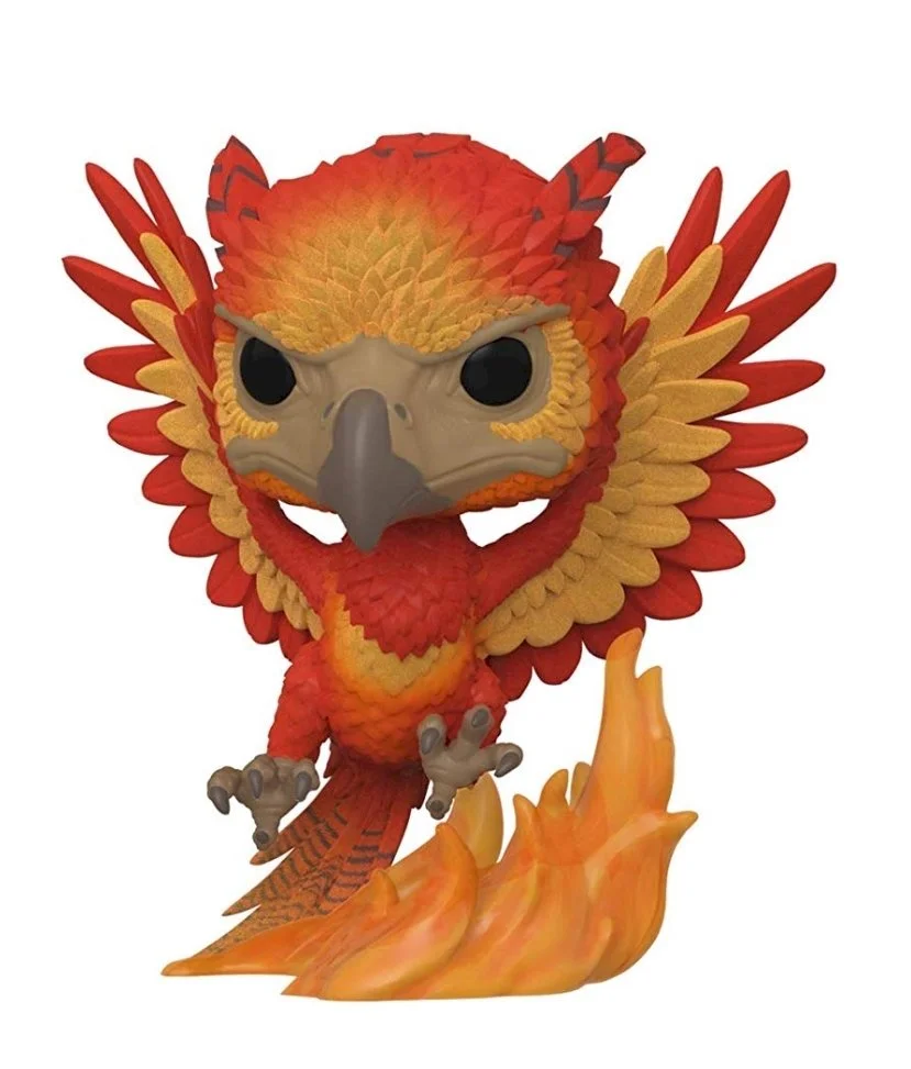 Figurka Funko POP! Harry Potter Fawkes (Flocked) 2019 SDCC #84 – zdjęcie 2
