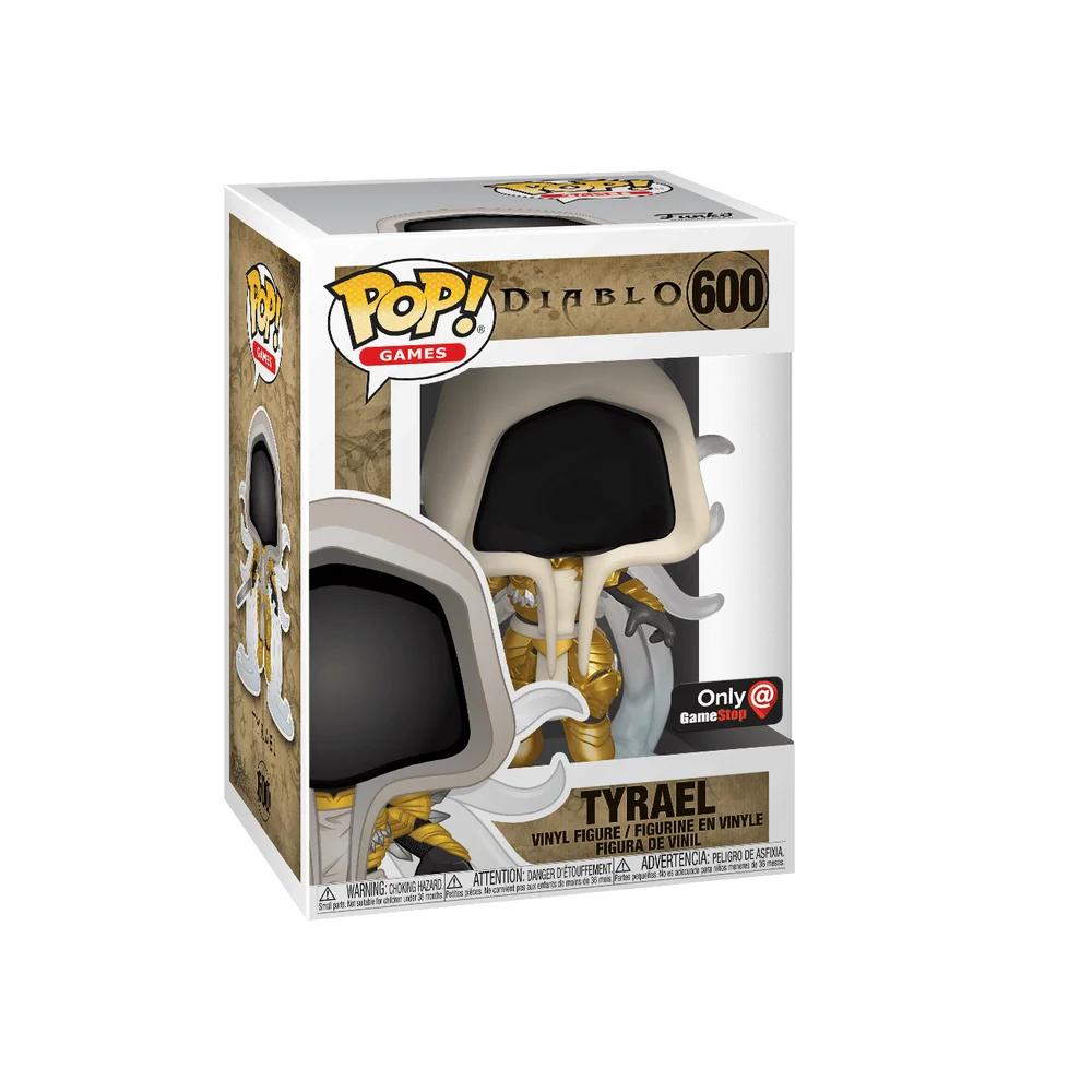 Funko POP! Diablo Games: Diablo- Tyrael (MT) 600 (Metallic) *Na zamówienie