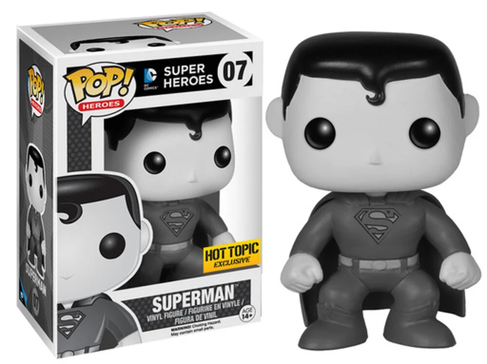 Funko POP! DC Comics Black White Superman 7 (Exclusive) *Na zamówienie