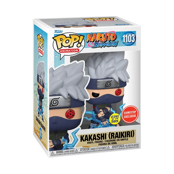Funko POP! Naruto Kakashi (Raikiri) (Glows in the Dark) 1103 (Glow) *Na zamówienie