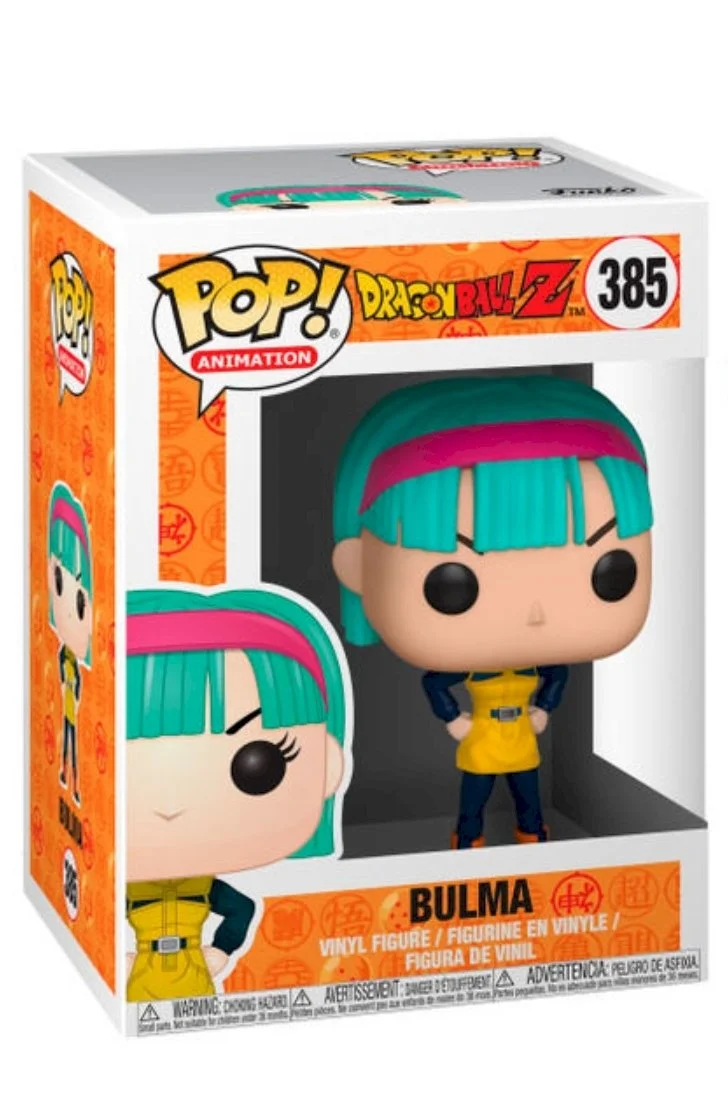 Figurka Funko POP! Dragon Ball Z Bulma #385 *Uszkodzony box ^ – zdjęcie 3