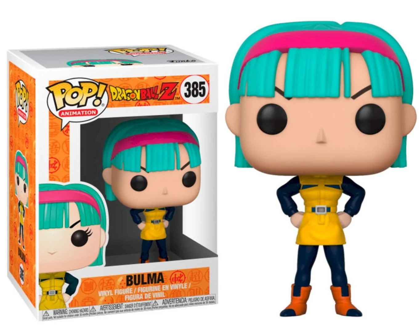 Figurka Funko POP! Dragon Ball Z Bulma #385 *Uszkodzony box ^
