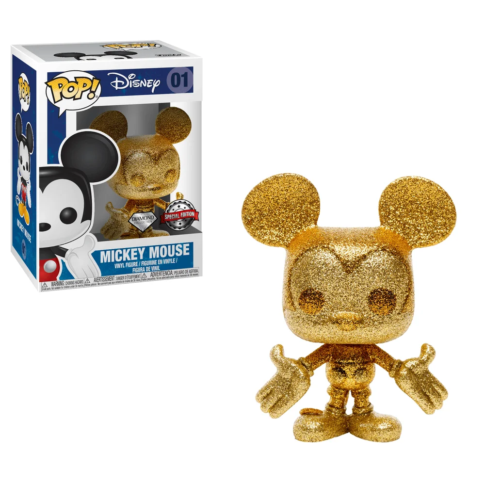 Funko POP! Disney Mickey Mouse (DGLT) 01 (Special Edition) *Na zamówienie