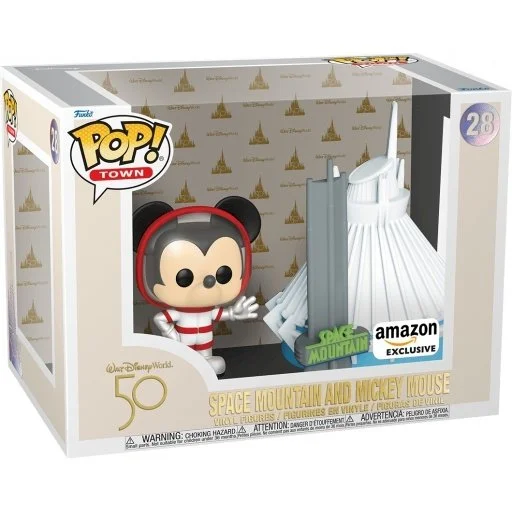 Figurka Funko pop Disney World 50th: Space Mountain and Mickey Mouse 28 Amazon Exc