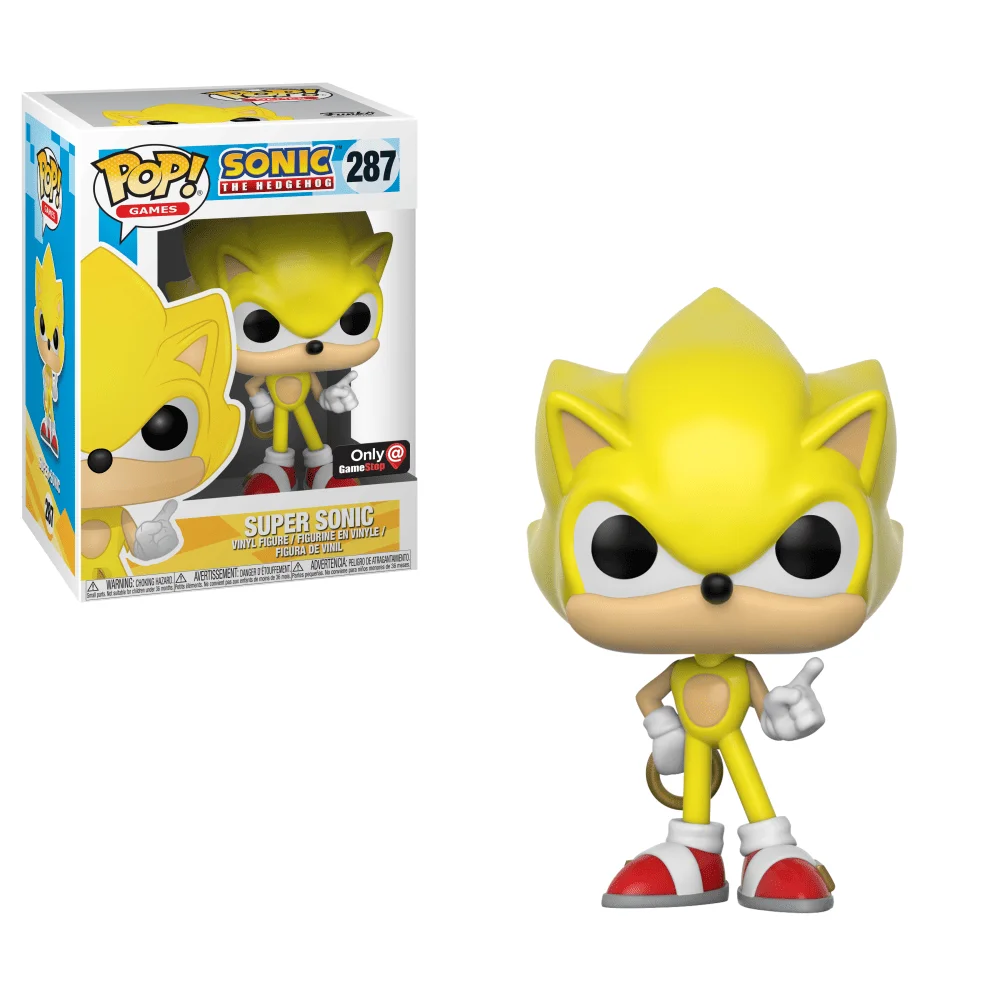 Funko POP! Sonic The Hedgehog Sonic- Super Sonic 287 (Exclusive) *Na zamówienie