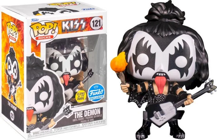 Figurka Funko POP Kiss: The Demon 121 Exc Glow *Na zamówienie