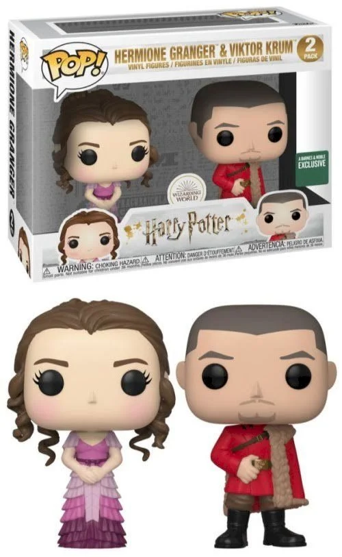 Figurka Funko POP! Harry Potter (2 Pack) Hermione Granger and Viktor Krum Barnes and Noble Barnes & Noble *Na zamówienie