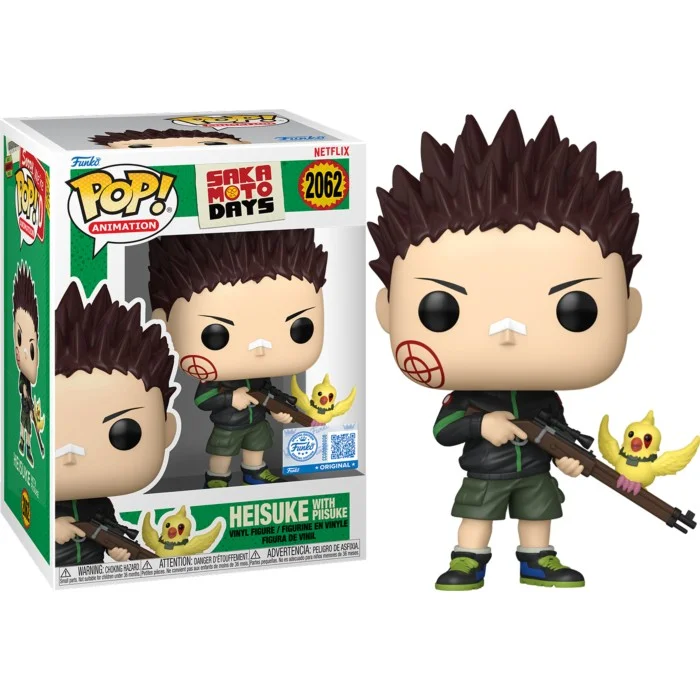 Funko POP! Sakamoto Days - Heisuke with Piisuke Special Edition