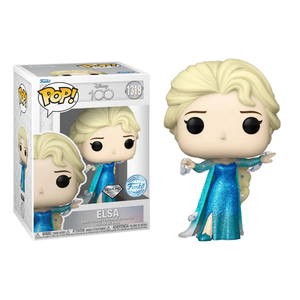Figurka Funko POP Disney 100th: Elsa Diamond Glitter Exclusive 1319