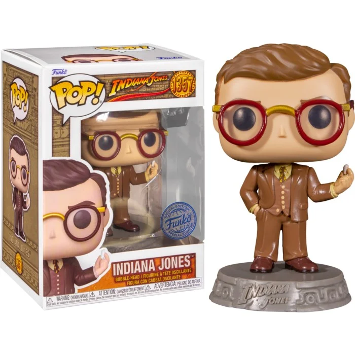 Funko POP! Indiana Jones and the Raiders of the Lost Ark - Professor Indiana Jones Special Edition