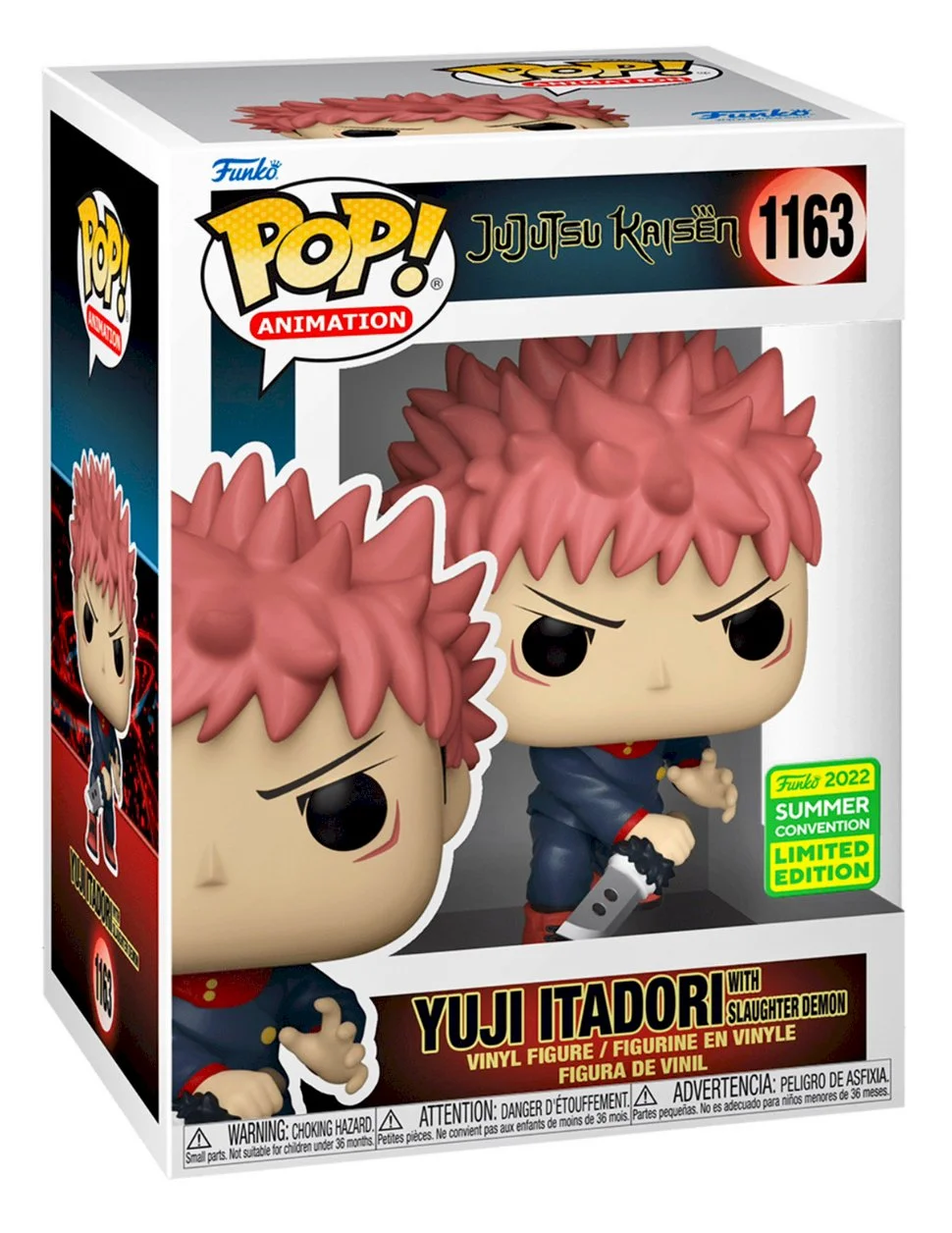 Figurka Funko POP! Jujutsu Kaisen - Yuji Itadori with Slaughter Demon SDCC 2022 #1163