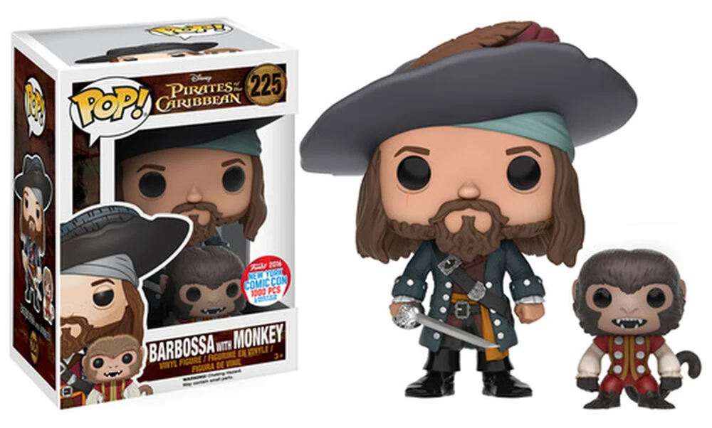Funko POP! Disney Pirates - Barbossa with monkey 225 (Exclusive) *Na zamówienie