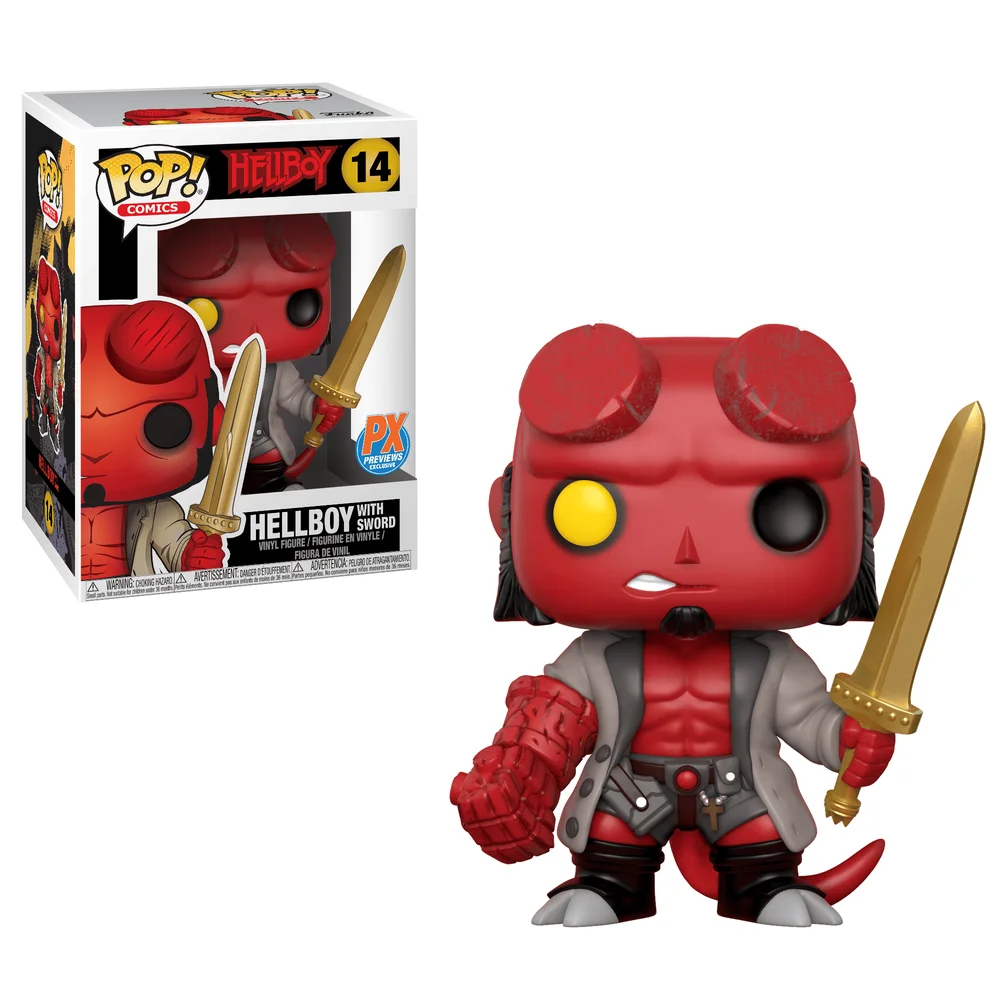 Funko POP! Hellboy Hellboy w/Sword 14 (Exclusive) *Na zamówienie