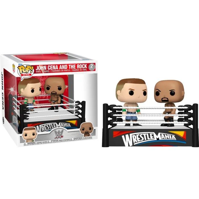 Funko POP! WWE - John Cena vs The Rock WrestleMania XXVIII Moment 2-Pack #2
