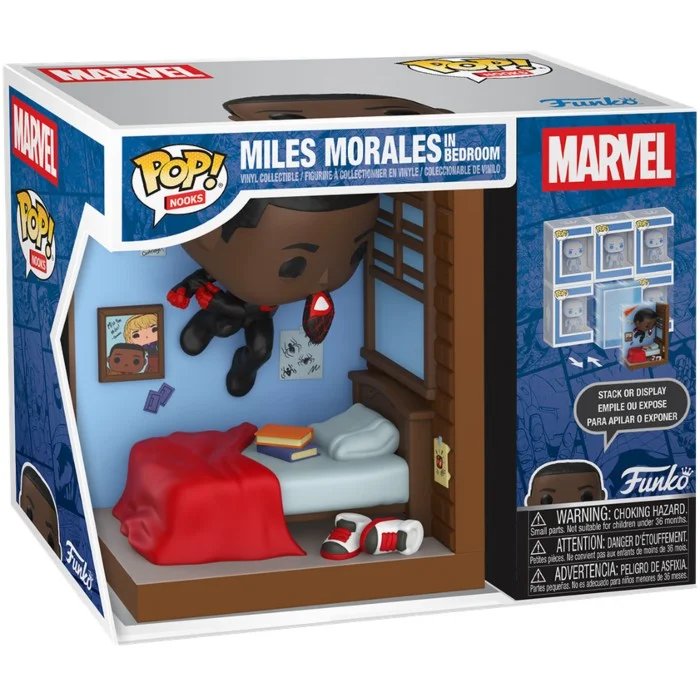 Funko POP! Marvel - Miles Morales in Bedroom Pop! Nook Figure