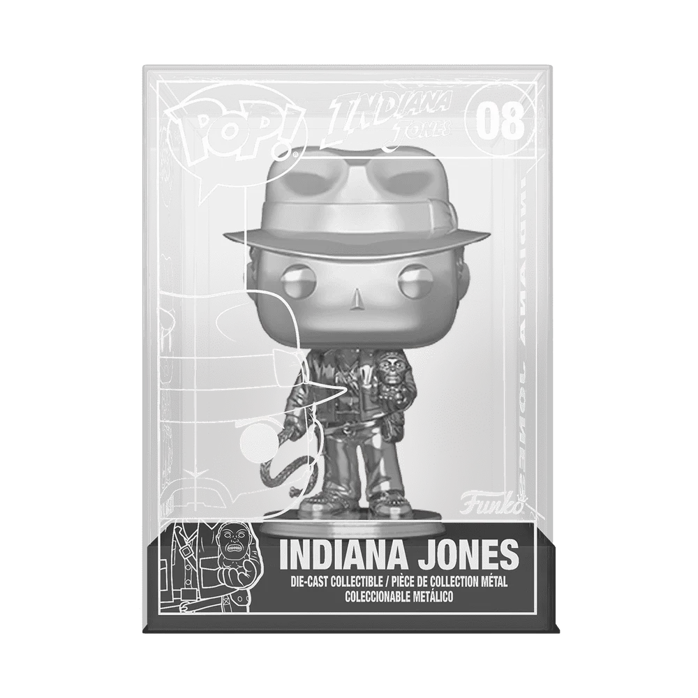 Funko POP! Indiana Jones Die-Cast Indiana Jones [Chase] 08 (Chase) *Na zamówienie