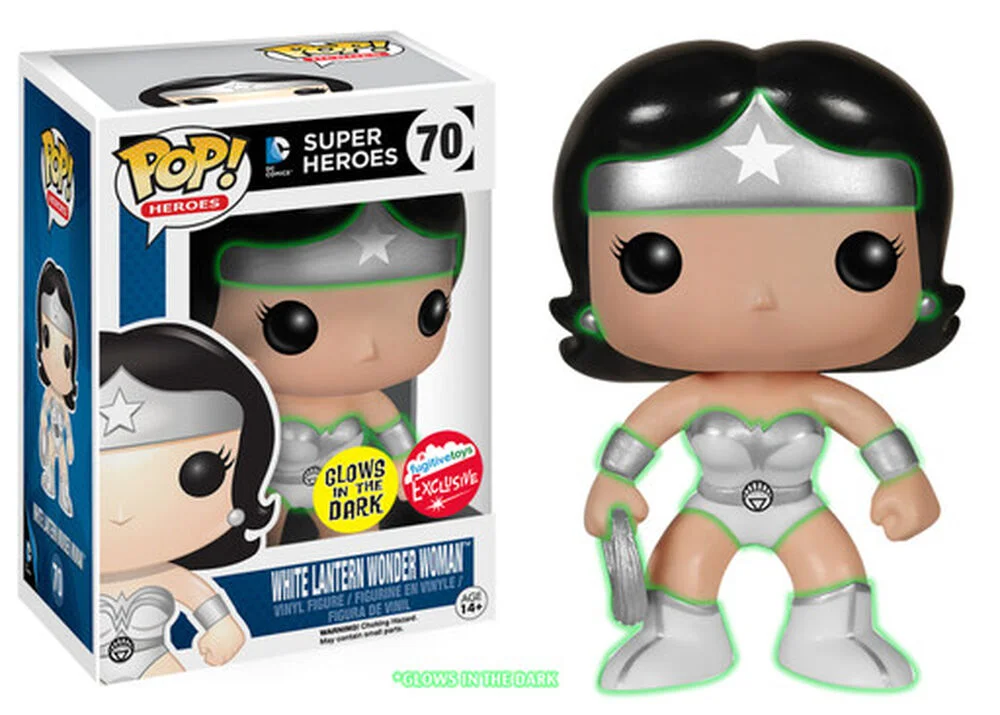 Funko POP! DC Comics White Lantern Wonder Woman GLOW 70 (Glow) *Na zamówienie