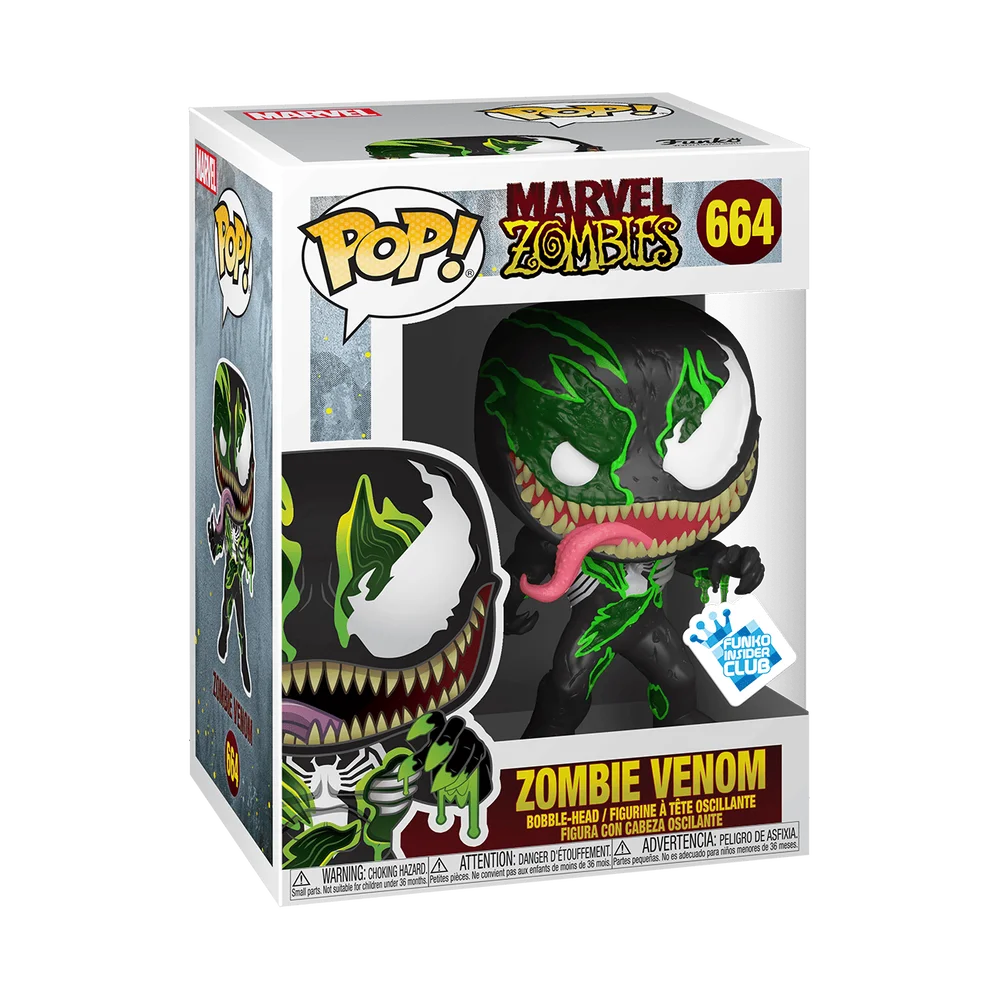 Funko POP! Marvel Marvel: Marvel Zombies- Venom (GS) 664 (Exclusive) *Na zamówienie