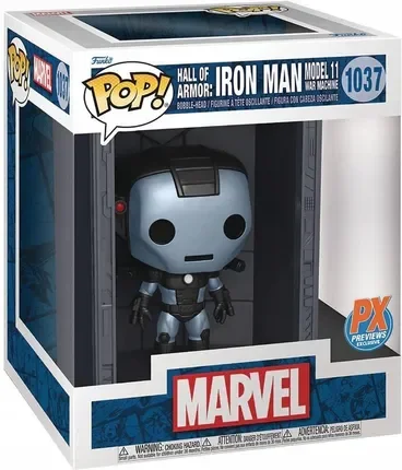 Figurka Funko POP Marvel: Hall of Armor - Iron Man Model 11 1037 PX Exclusive