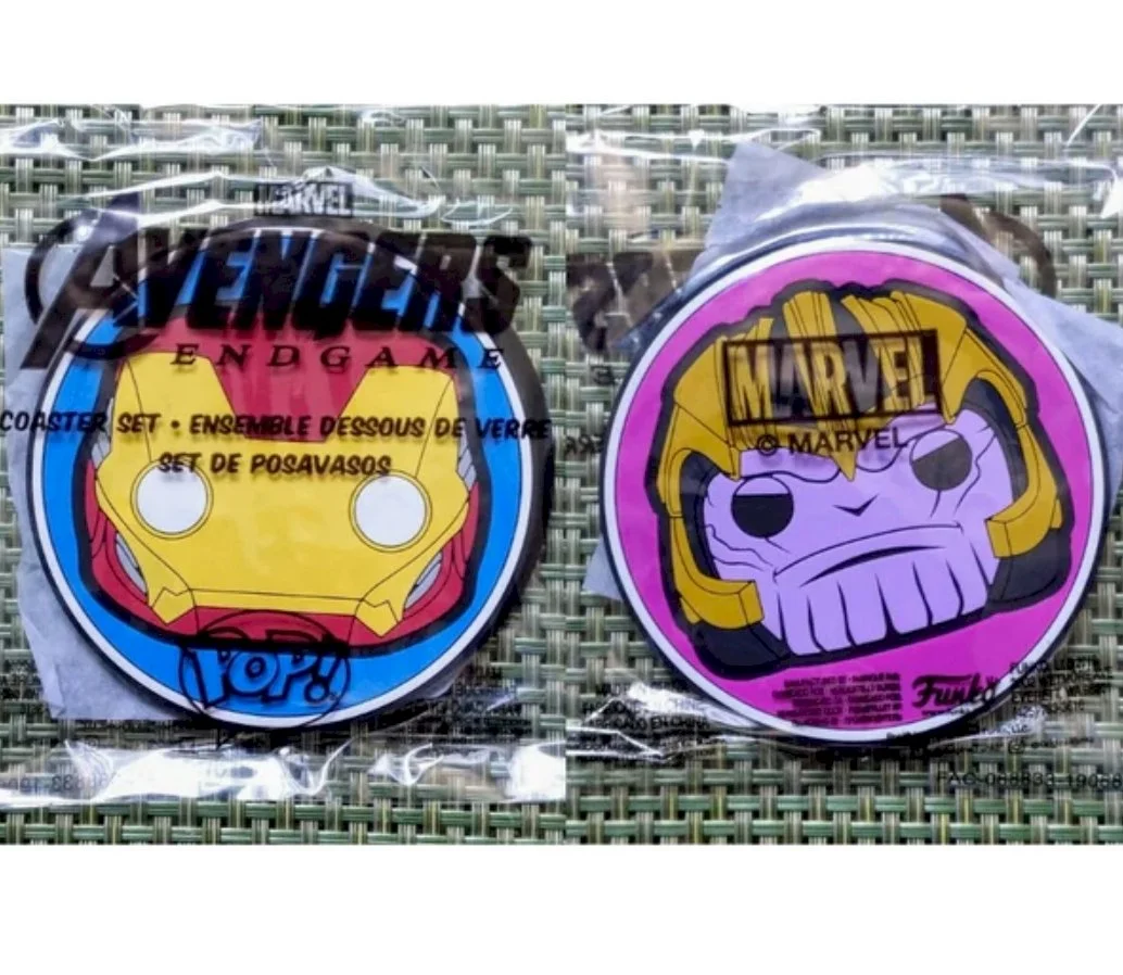 Funko Pin przypinka 2-pack Marvel Avengers: Iron Man and Thanos