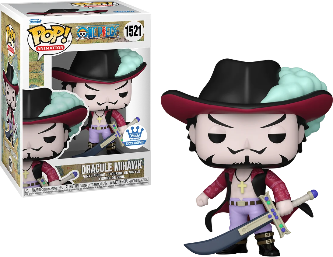 Figurka Funko Pop! Animation: One Piece - Dracule Mihawk (Funko) #1521* Na zamówienie