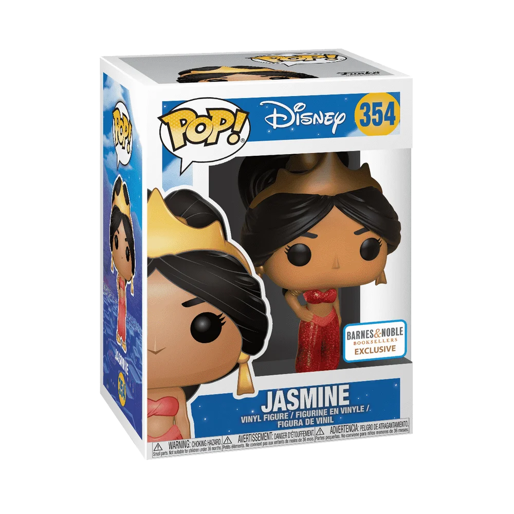 Funko POP! Disney Jasmine in Red Dress (Glitter) 354 (Exclusive) *Na zamówienie