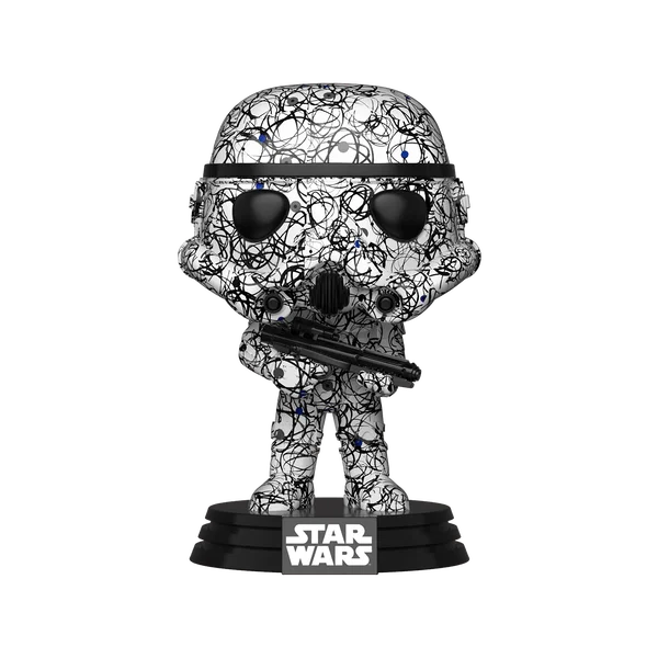 Funko POP! Star Wars Stormtrooper (Futura Black/White) with Case 296 (Exclusive) *Na zamówienie