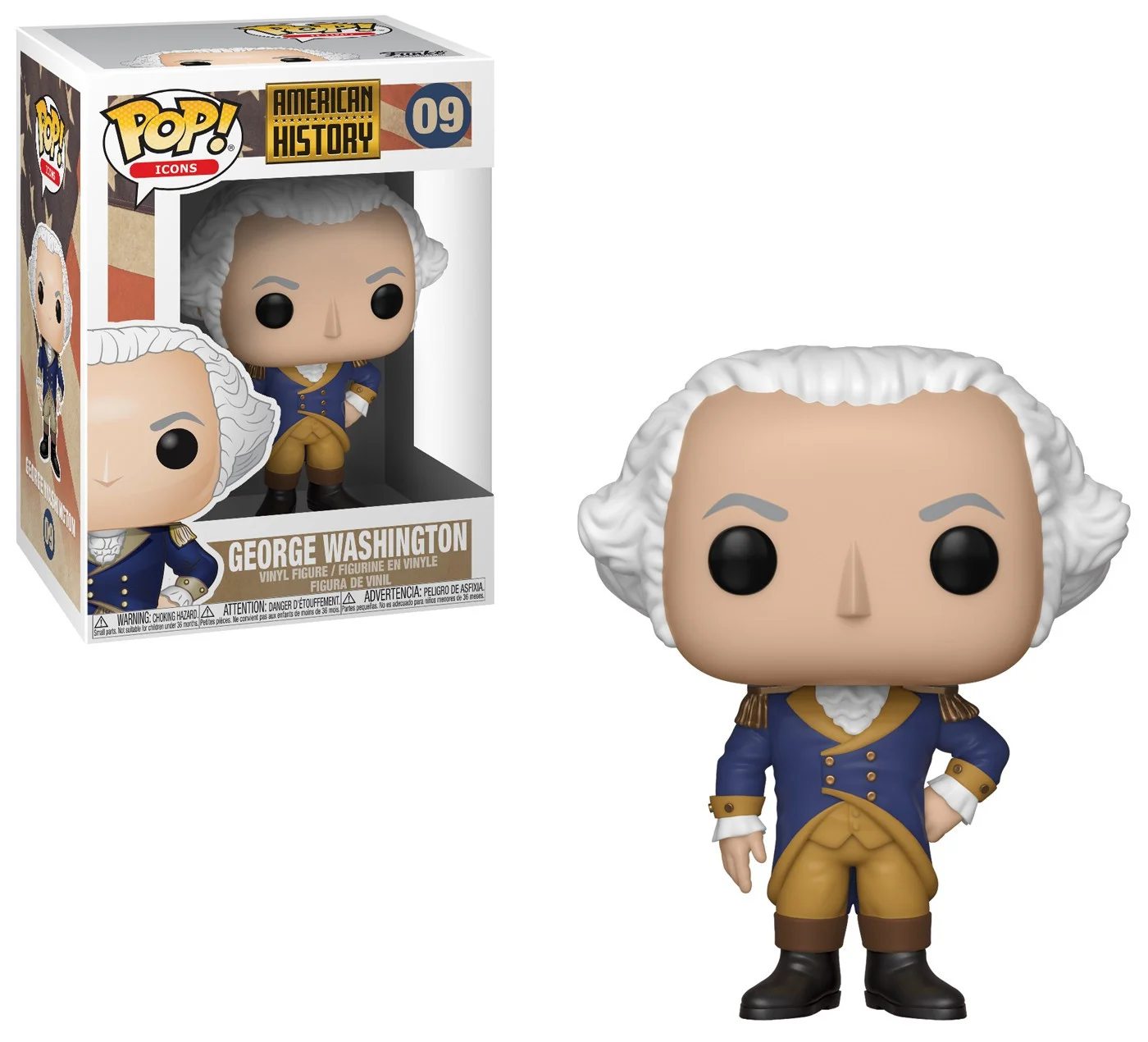 Funko POP! American History Icons History - George Washington #9 *Na zamówienie