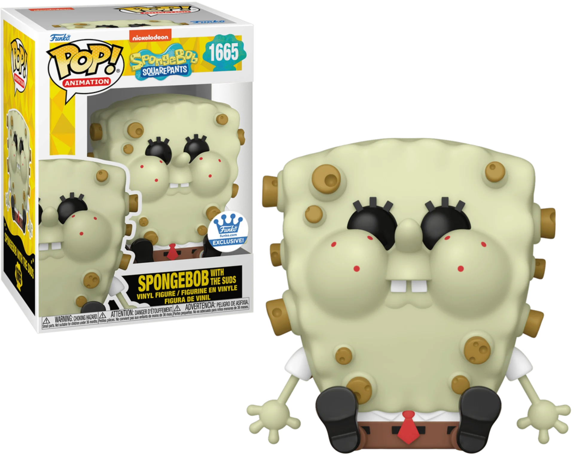 Figurka Funko Pop! Animation: Spongebob Squarepants - Spongebob With The Suds (Funko) #1665* Na zamówienie