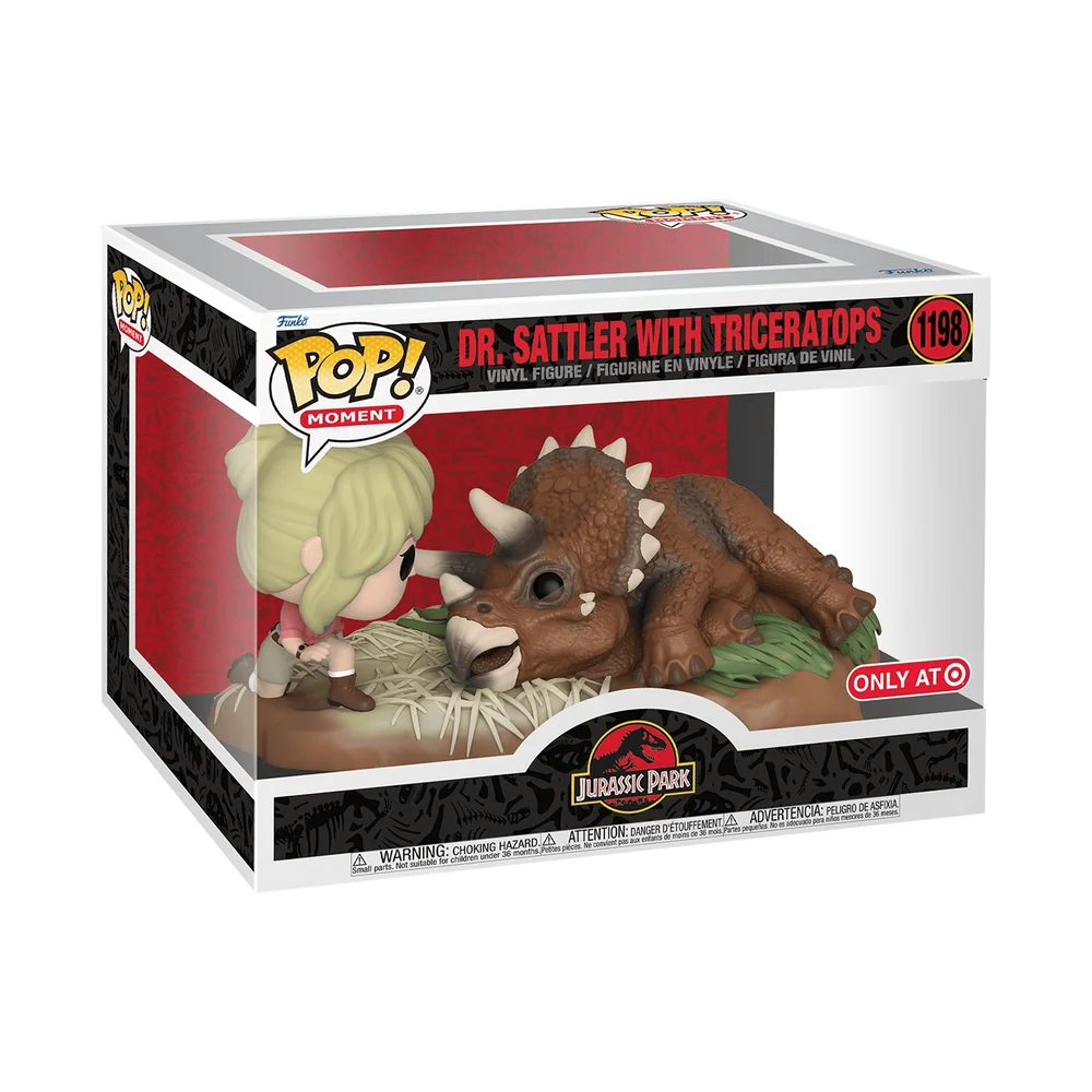 Funko POP! Jurassic Park Dr. Sattler with Triceratops 1198 (Exclusive) *Na zamówienie