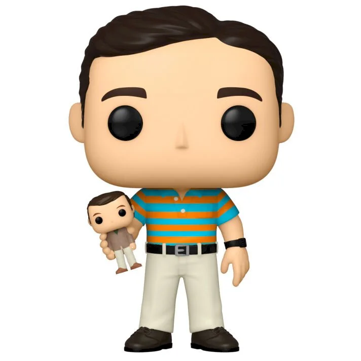 Figurka Funko POP! 40 Y.O. Virgin Andy holding Oscar #1064