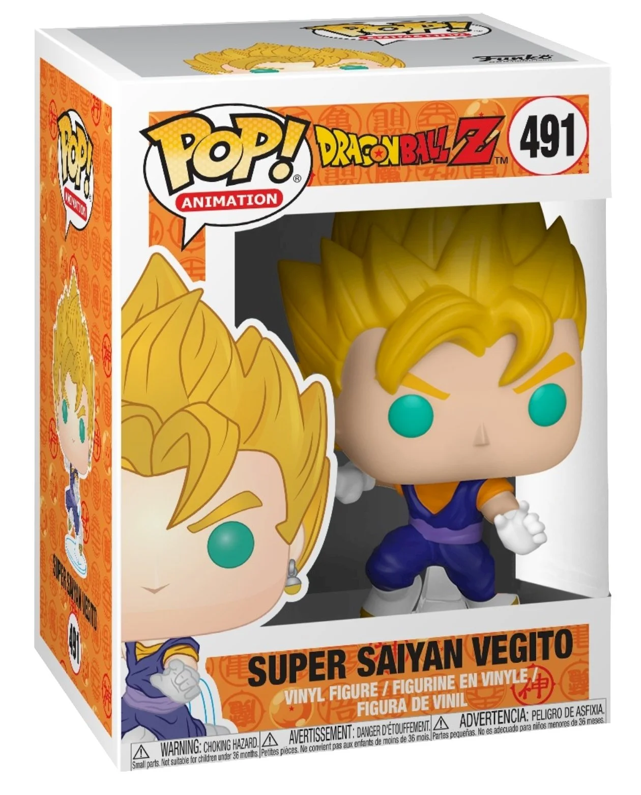 Figurka Dragon Ball Funko POP! Super Saiyan Vegito 491  *Na zamówienie – zdjęcie 3