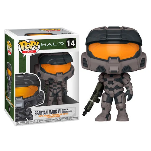 HALO Funko pop: Mark VII with Commando Rifle 14