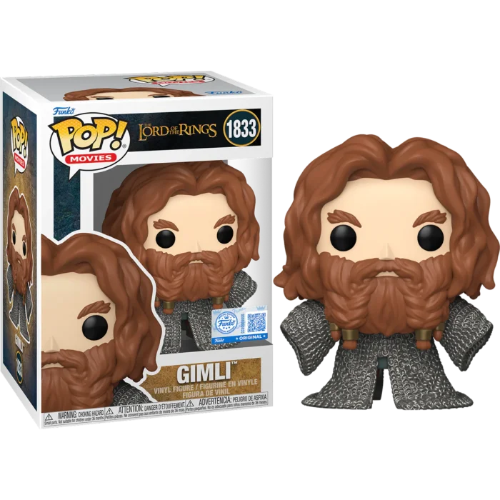 Figurka Funko POP! The Lord of the Rings - Gimli (Chainmail) Special Edition #1833