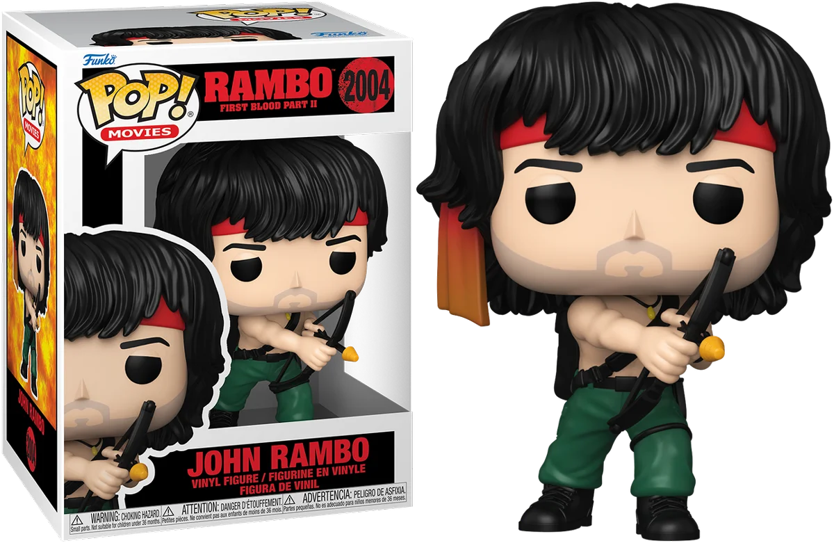 Figurka Funko POP! Rambo: First Blood Part II - John Rambo with Explosive Arrow #2004