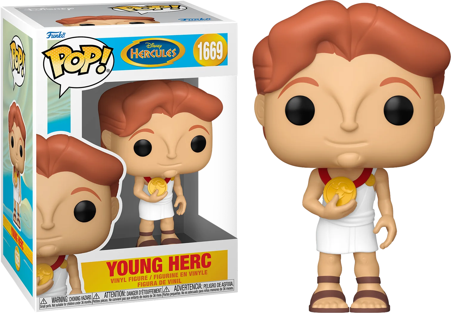 Figurka Funko POP! Hercules (1997) - Young Herc #1669