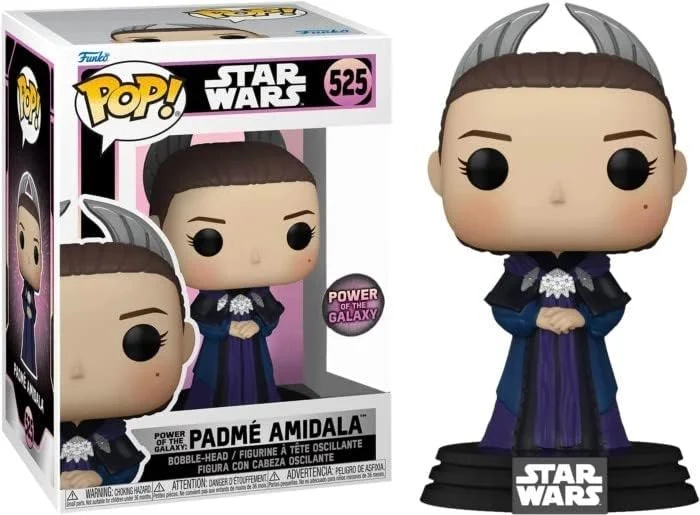 Figurka Funko POP Star Wars: Power of the Galaxy -Padme Amidala in Senate Gown 525 Special edition *Na zamówienie – zdjęcie 2