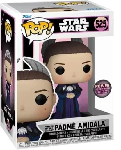Figurka Funko POP Star Wars: Power of the Galaxy -Padme Amidala in Senate Gown 525 Special edition *Na zamówienie – zdjęcie 3