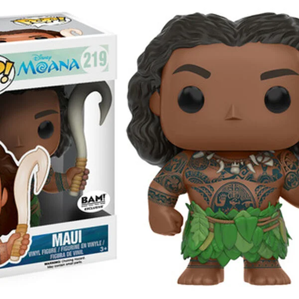 Funko POP! Disney Moana - Maui (new pose) 219 (Exclusive) *Na zamówienie